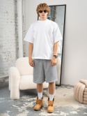 Basic boxy tee white