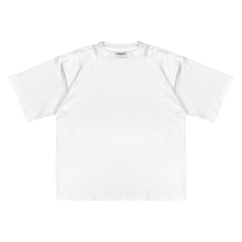 Basic boxy tee white