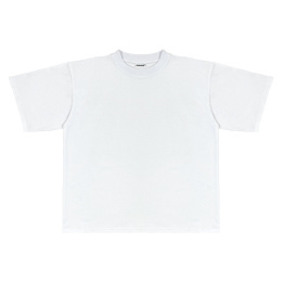 Basic boxy tee (white)