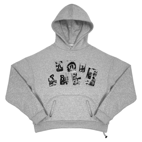 Memories signature cut hoodie