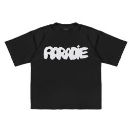 bubble tee black front