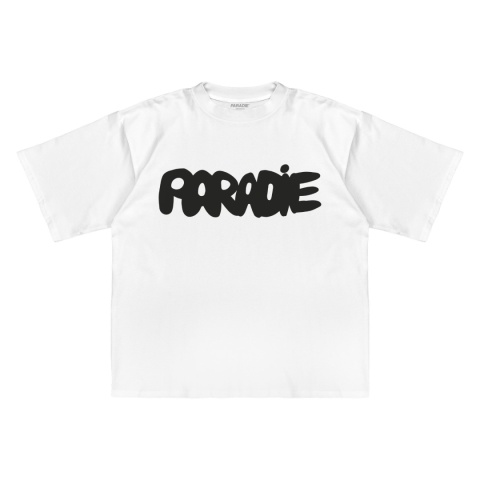bubble tee white front