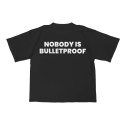 Bulletproof boxy tee black