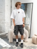Bulletproof boxy tee white