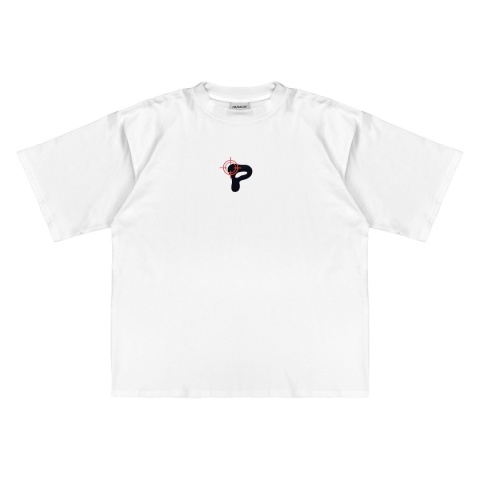 Bulletproof boxy tee white