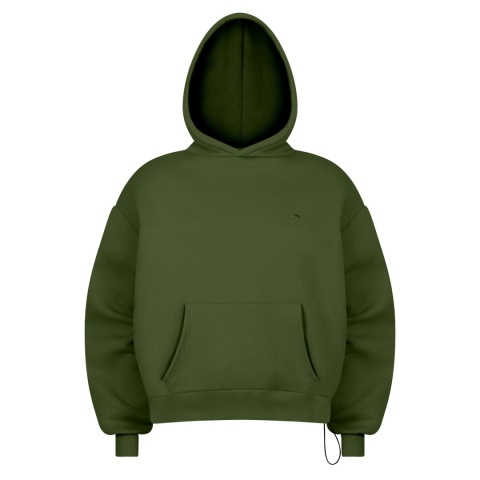 daily hoodie army green
