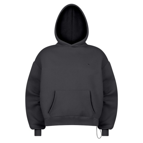 daily hoodie asphalt front