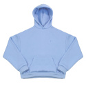 daily hoodie baby blue front
