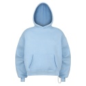daily hoodie baby blue front