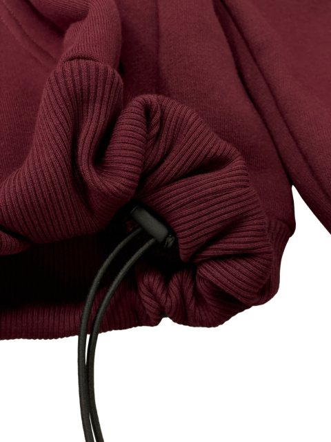 daily hoodie bordo ściągacz daily hoodie bordo ściągacz