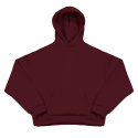 daily hoodie bordo front
