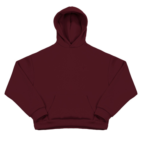 daily hoodie bordo front daily hoodie bordo front