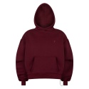 daily hoodie bordo front