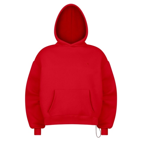 daily hoodie red front