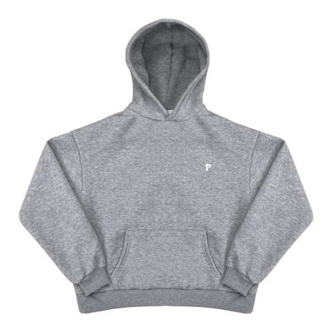 daily hoodie gray front daily hoodie gray front