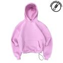 daily hoodie pink regulowany ściągacz