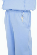 daily sweatpants baby blue keys