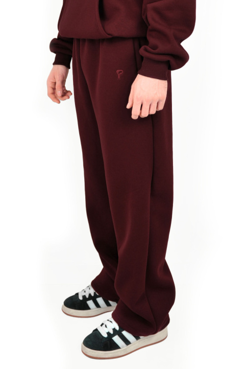 daily sweatpants bordo side daily sweatpants bordo side