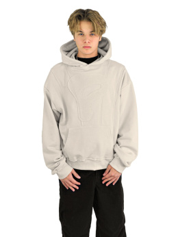 Icon hoodie beige