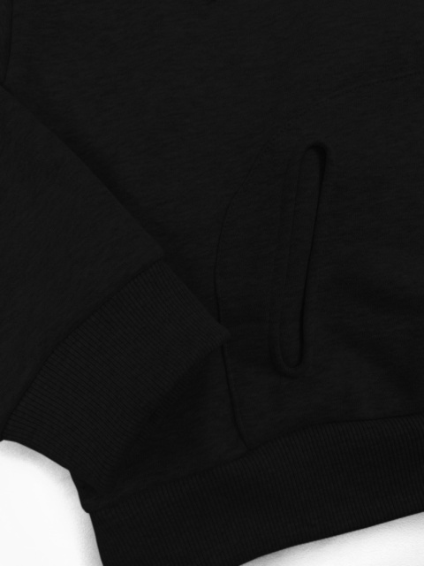 Star signature cut hoodie (black) Star signature cut hoodie (black)