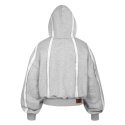 Vines zip-up hoodie back