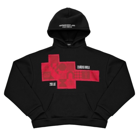 ZDW Hoodie red front