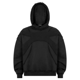 "X" hoodie front